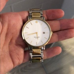KATE SPADE gramercy two tone watch
